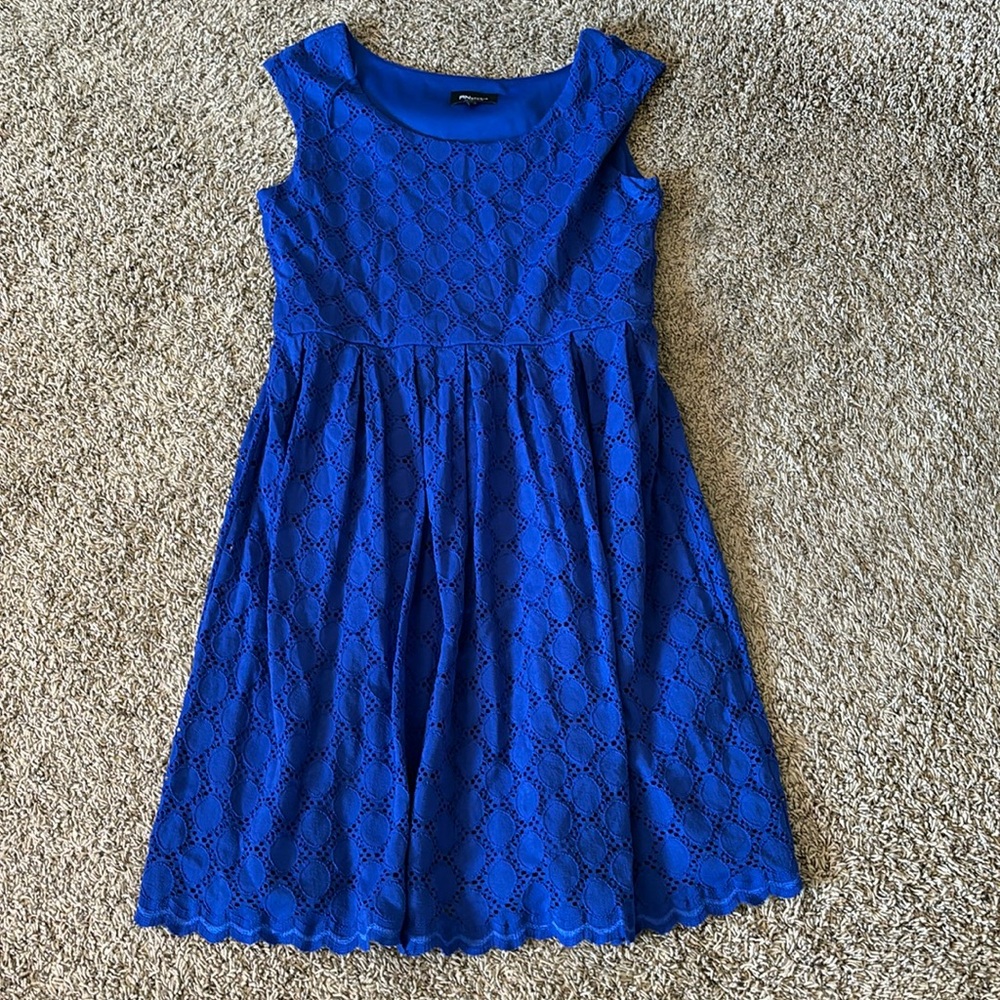 Eyelet dress